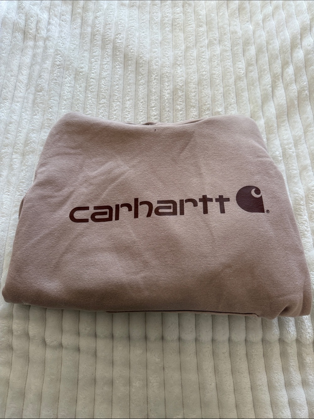 Carhartt Pink Logo Crewneck Sweatshirt